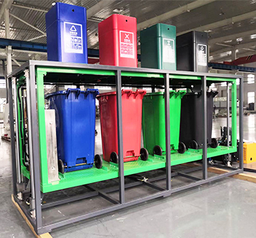 Buried garbage sorting machine